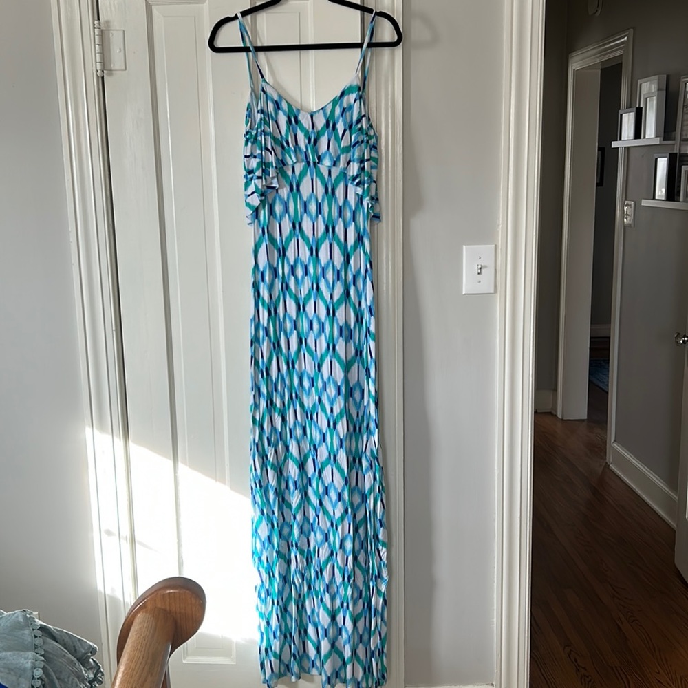 Summer Patterned Maxi Dress